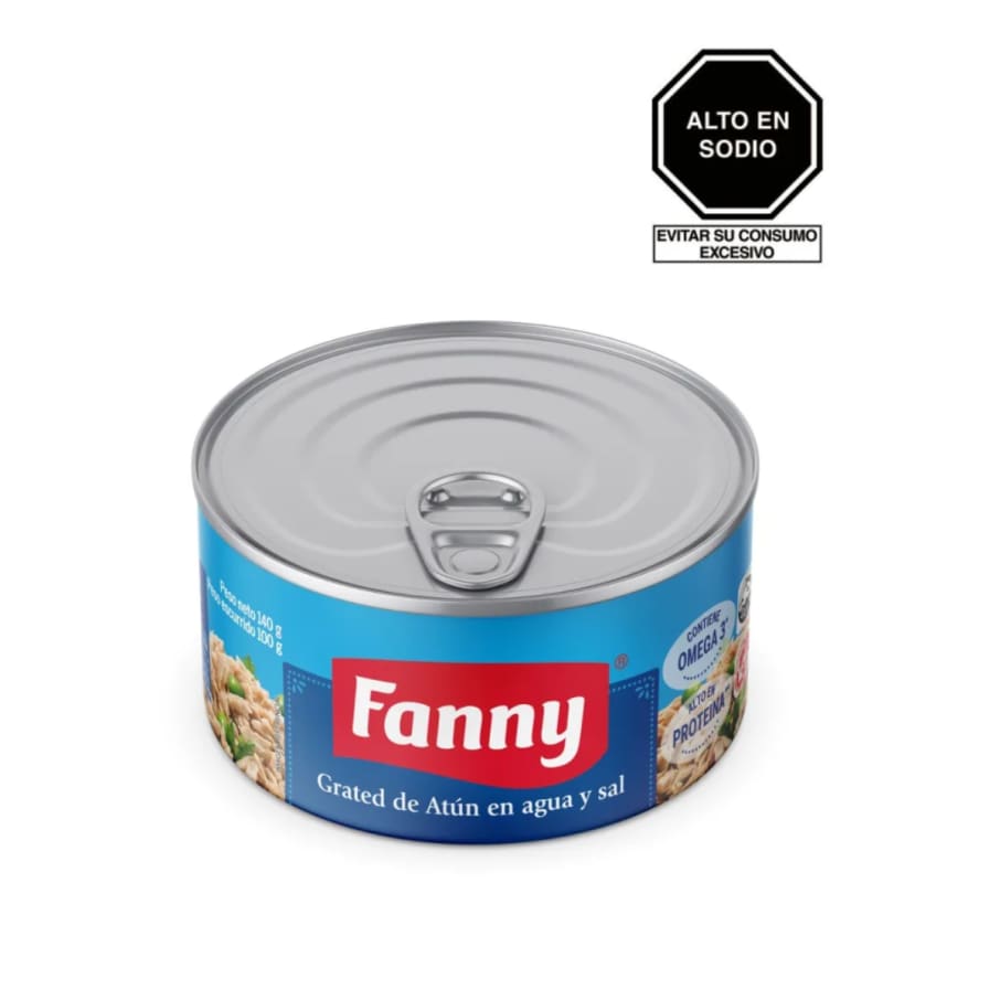 FANNY GRATED ATUN EN AGUA 140 GR