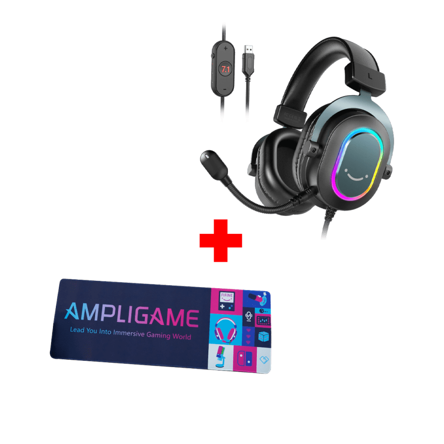 Auricular Fifine H6 BLACK + Mouse Pad Fifine 