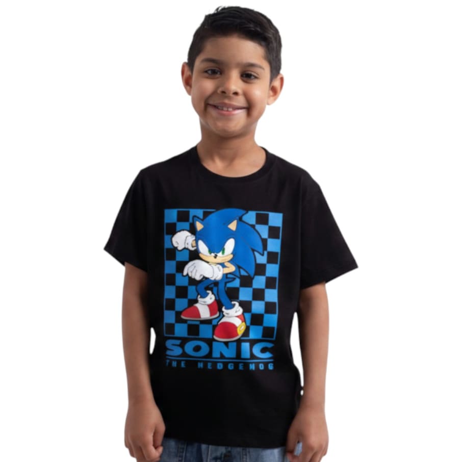 POLO BAS MC SONIC NEGRO