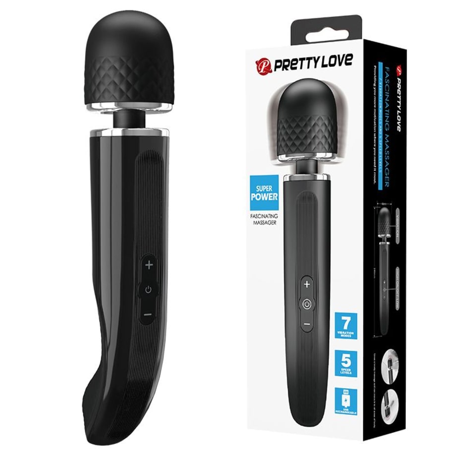 CHARMING MASSAGER BLACK