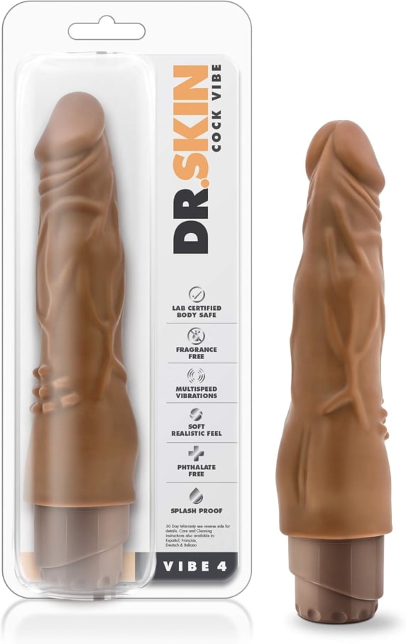 DR SKIN COCK VIBE 04 MOCHA 