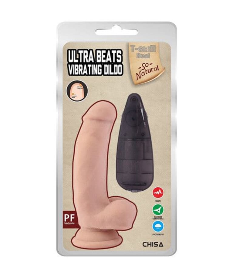 Ultra Beats Vibrating Dildo Latin 