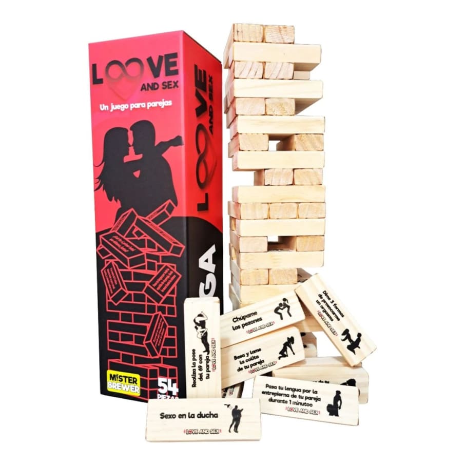 Love and sex - Jenga Parejas 