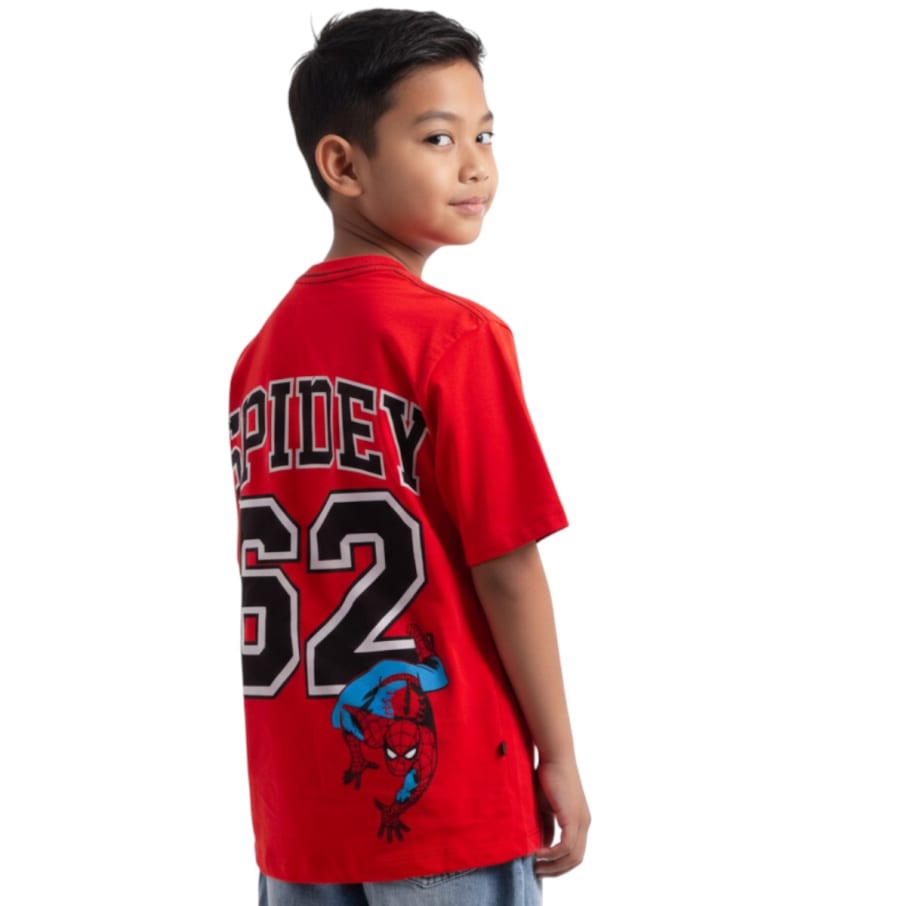 POLO BAS MC SPIDERMAN ROJO