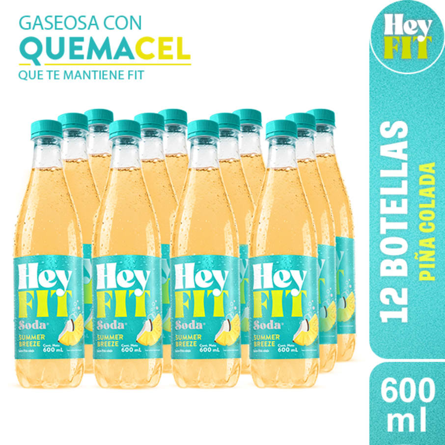 HEY FIT Summer Breeze  600ml Pack 12 Botellas