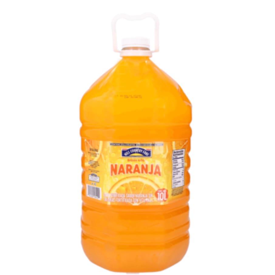 AGUA SABORIZADA MYBRAND NARANJA 10 LITROS