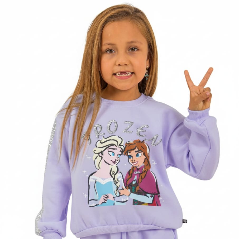 POLERA MODA LILA FROZEN