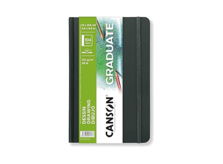 Artbook - Canson - Drawing - 104P. - 160 GSM - 14x21.6cm (A5)