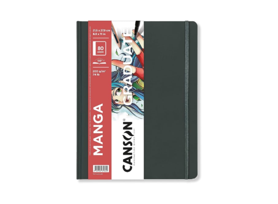 Artbook - Canson - Manga - 80P. - 200 GSM - 21.6x27.9cm (A4)