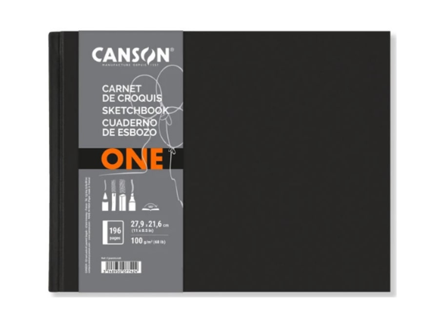 Artbook - Canson - One Pai. - 196P. - 100 GSM - 27.9x21.6cm (A4)