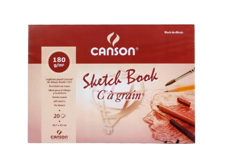 Bloc - Canson - C A Grain - 20H. - 180 GSM - A3