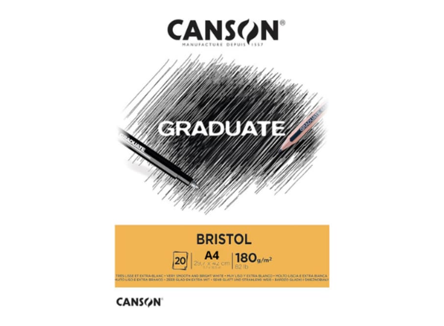 Bloc - Canson - Graduate - 20H. - 180 GSM - A4