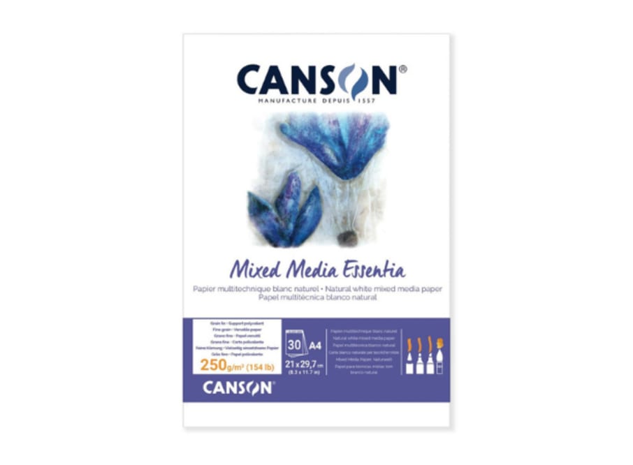 Bloc - Canson - Mix Media - 30H. - 250 GSM - A4