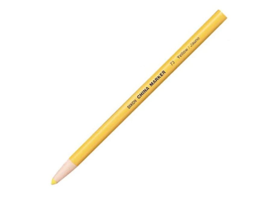 Lápiz de cera - Dixon - Phano - Amarillo