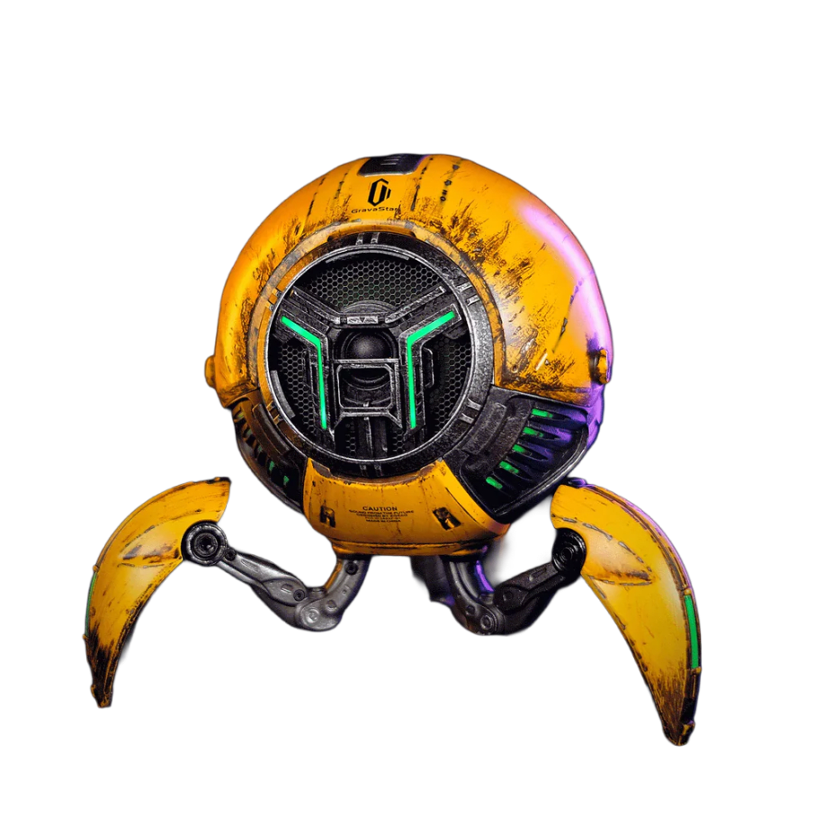 Altavoces GravaStar MARS PRO Bluetooth BATTLE WORN YELLOW