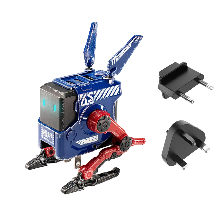 Cargador GravaStar ALPHA65 US PLUG BLAZE BLUE