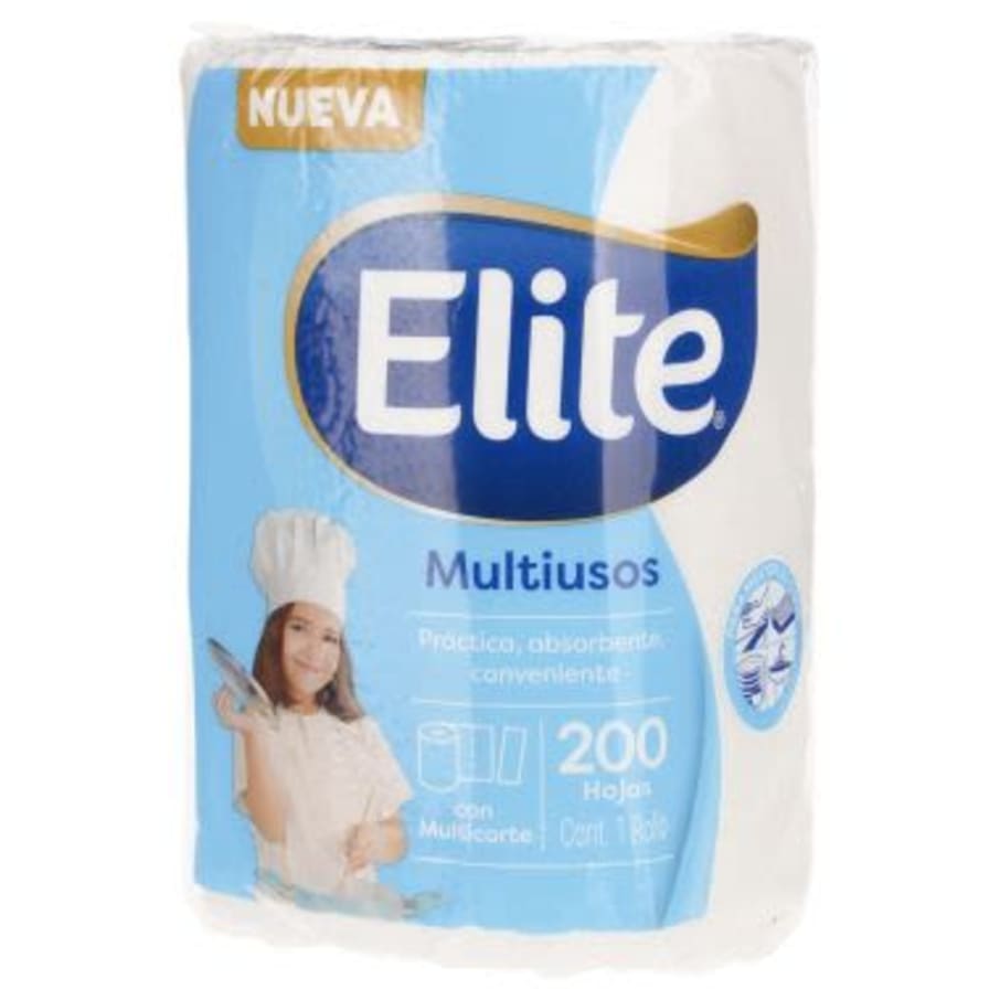 Toalla De Papel Multiusos Elite 200 Hd