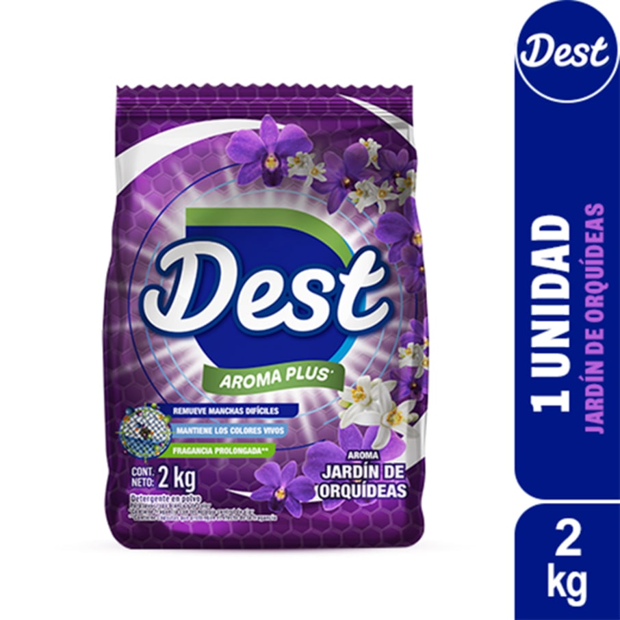 Detergente DEST Jardín de Orquídeas 2kg