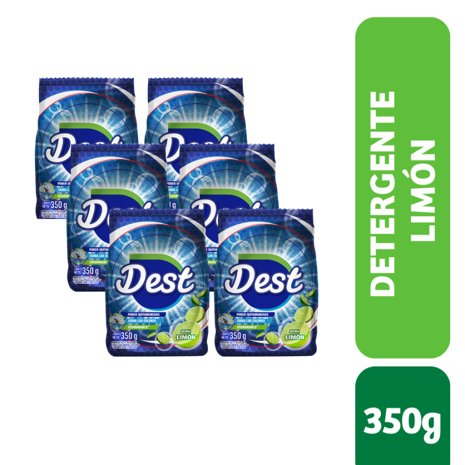 Detergente Dest Limón 350 gr