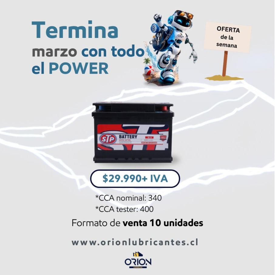 Batería STP 55 AH + DER 