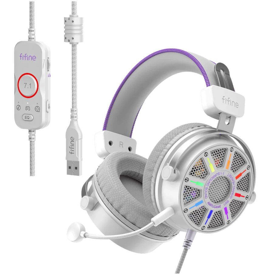 Auriculares Fifine H19 WHITE