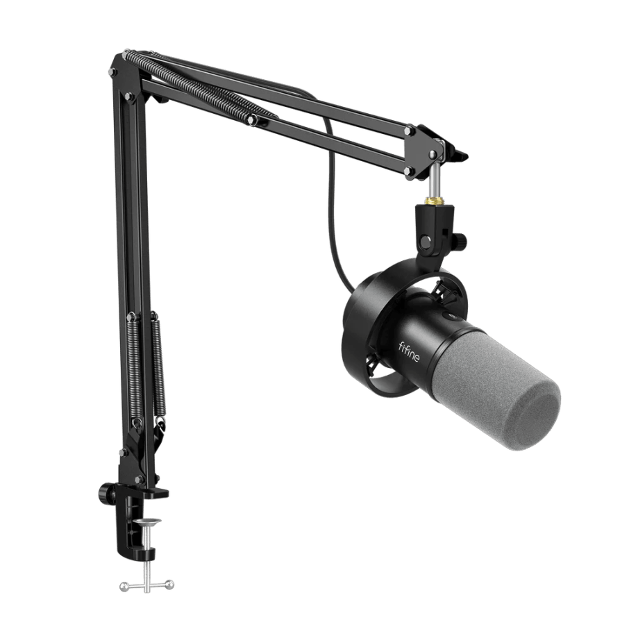 Micrófono Fifine K688CT BLACK Dinámico con Brazo