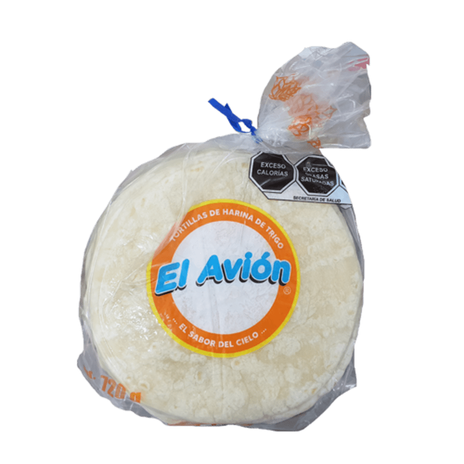 Tortilla Harina El Avion 30 piezas 720 grs