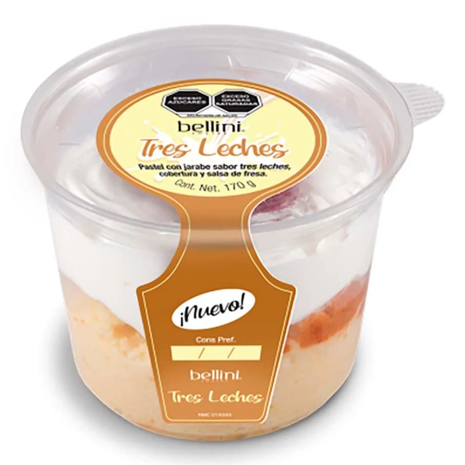 Glasscake Tres Leches Gen 170 grs pieza
