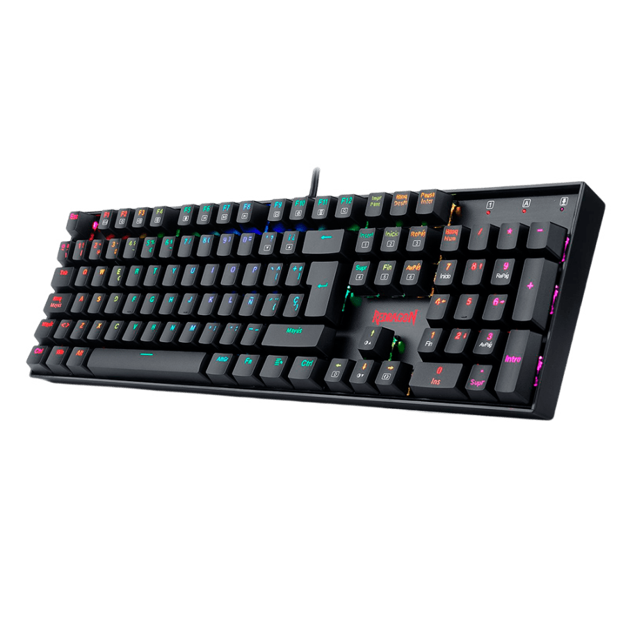 K551RGB MITRA black, Spanish