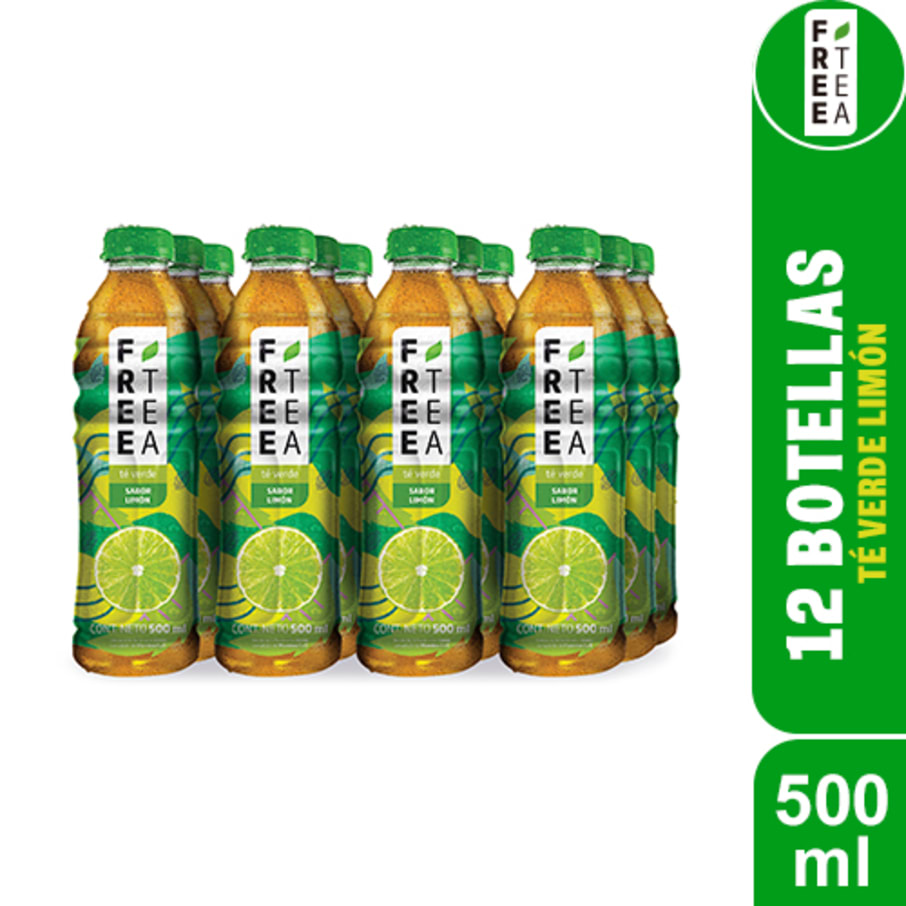 Free Tea Verde Sabor Limón 500 ml