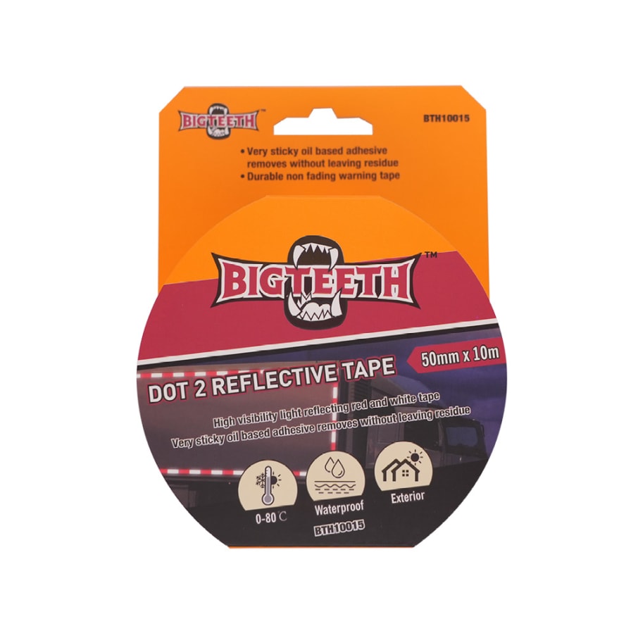 Cinta Reflectante DOT 2 50mm x 10mt Bigteeth