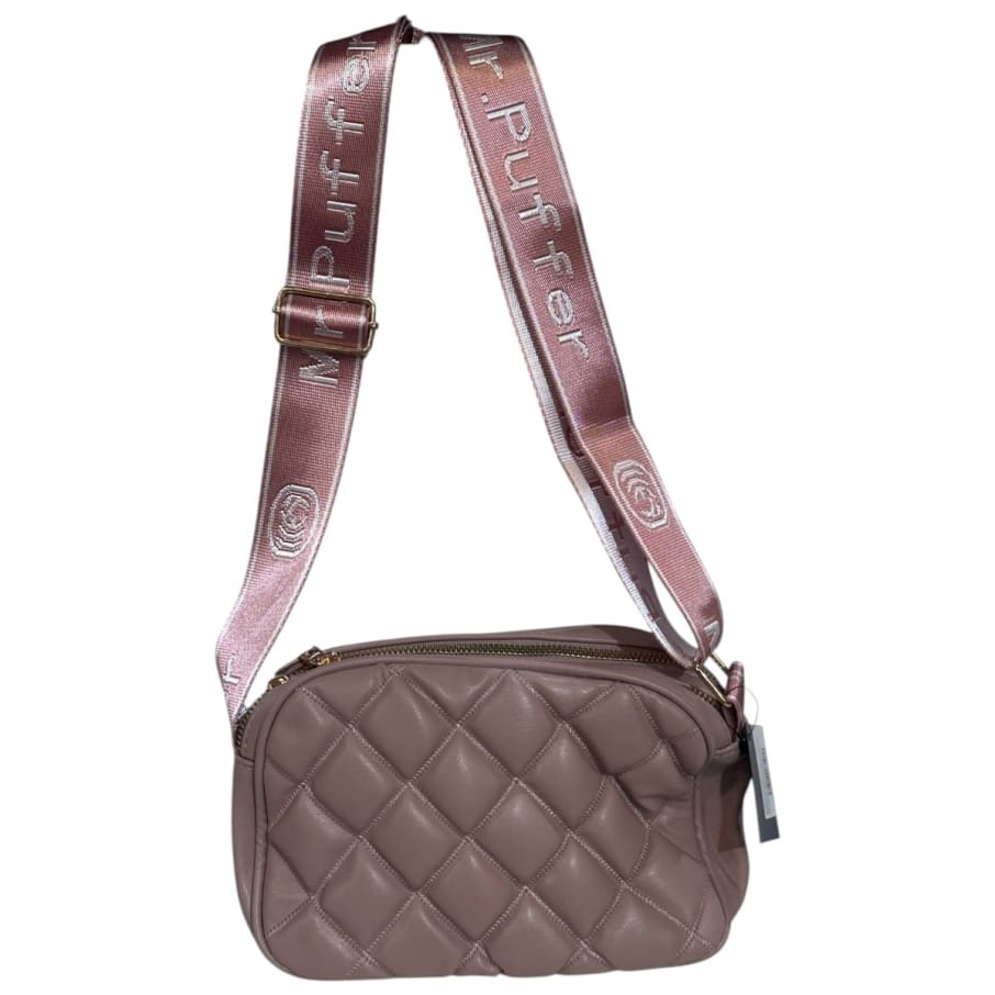 Bolsa bandolera rombos