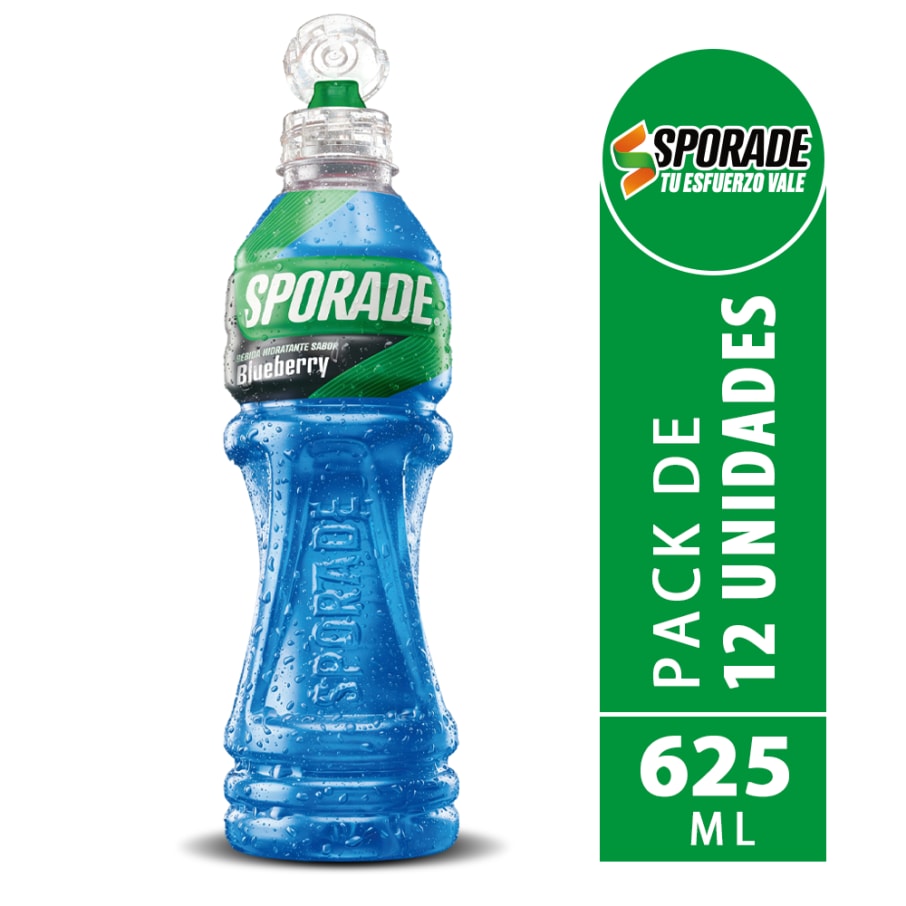 SPORADE BLUEBERRY 625 ML SPORTCAP