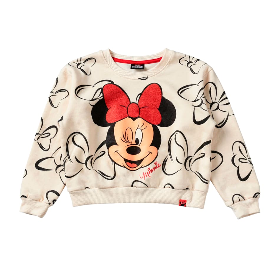 POLERA MODA MINNIE MOUSE NI A MARFIL