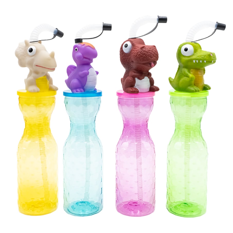 Botella p/agua dino 500 ml