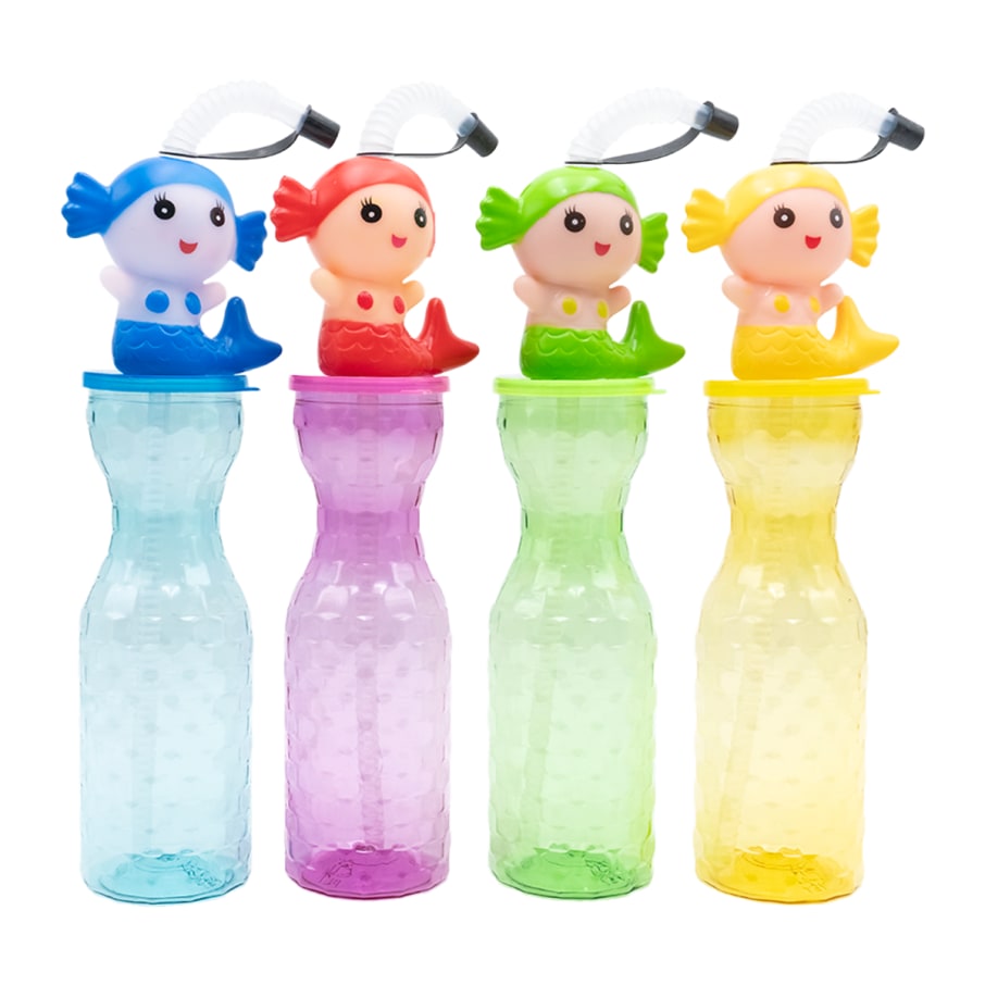 Botella p/agua sirena 500 ml