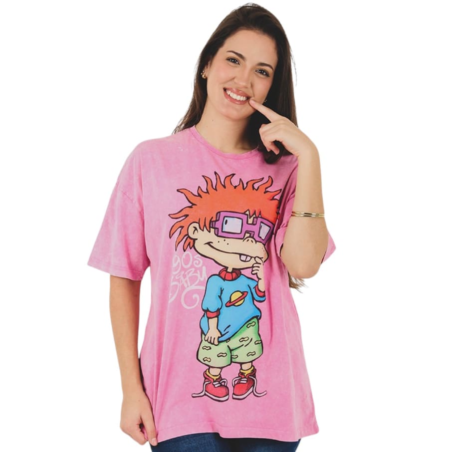 POLO OVERSIZE MUJER PPT NICK 90S