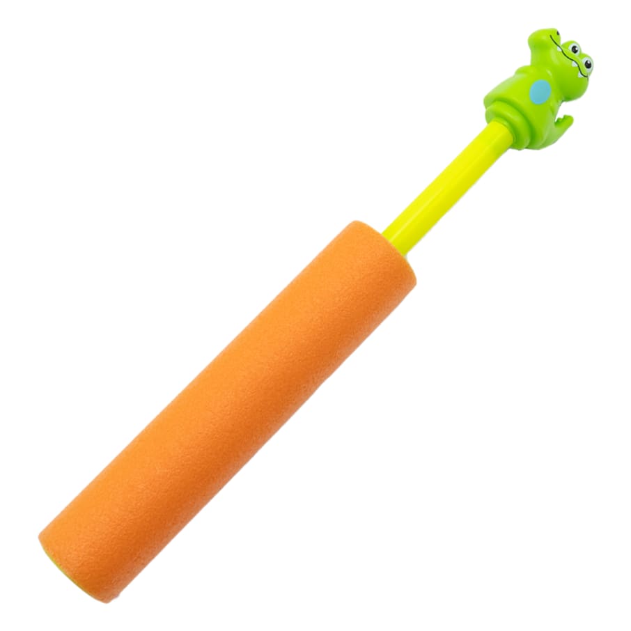 Tirador de agua hipo, rana, cocodrilo, búho