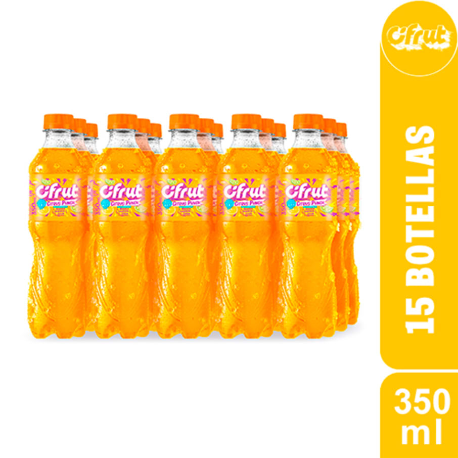 CIFRUT Citrus Punch 350ml Pack 15 Botellas
