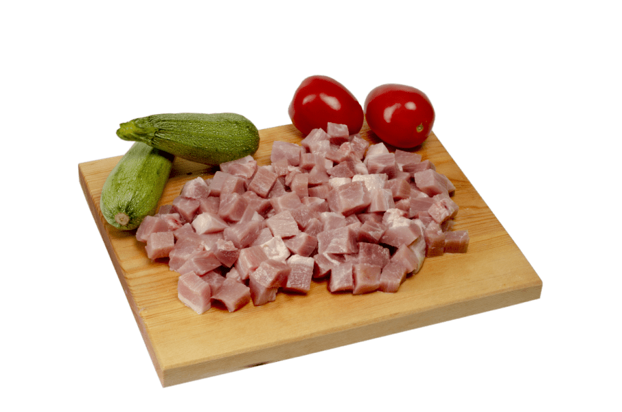 Trocitos De Cerdo Con Hueso 500g