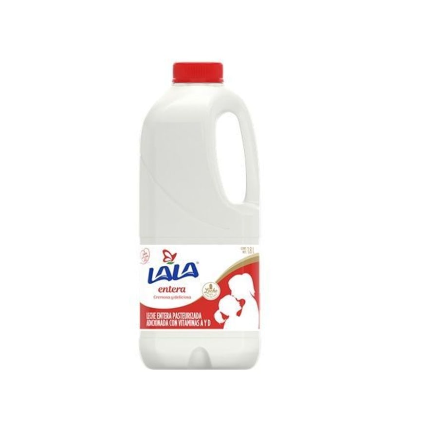 Leche Pasteurizada Entera Lala 1.80Lt.