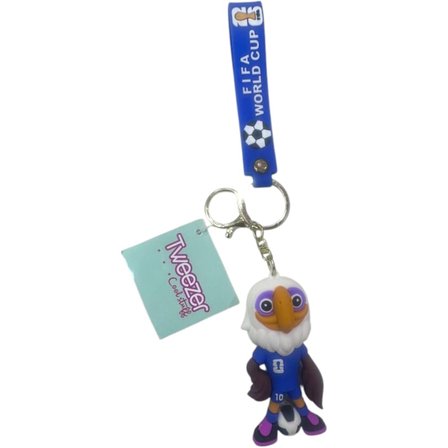 Llavero silicon mascota aguila