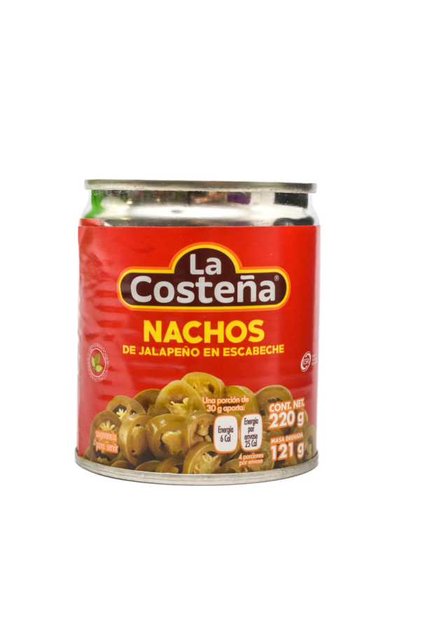 Chiles La Costena Nachos 220 Gr