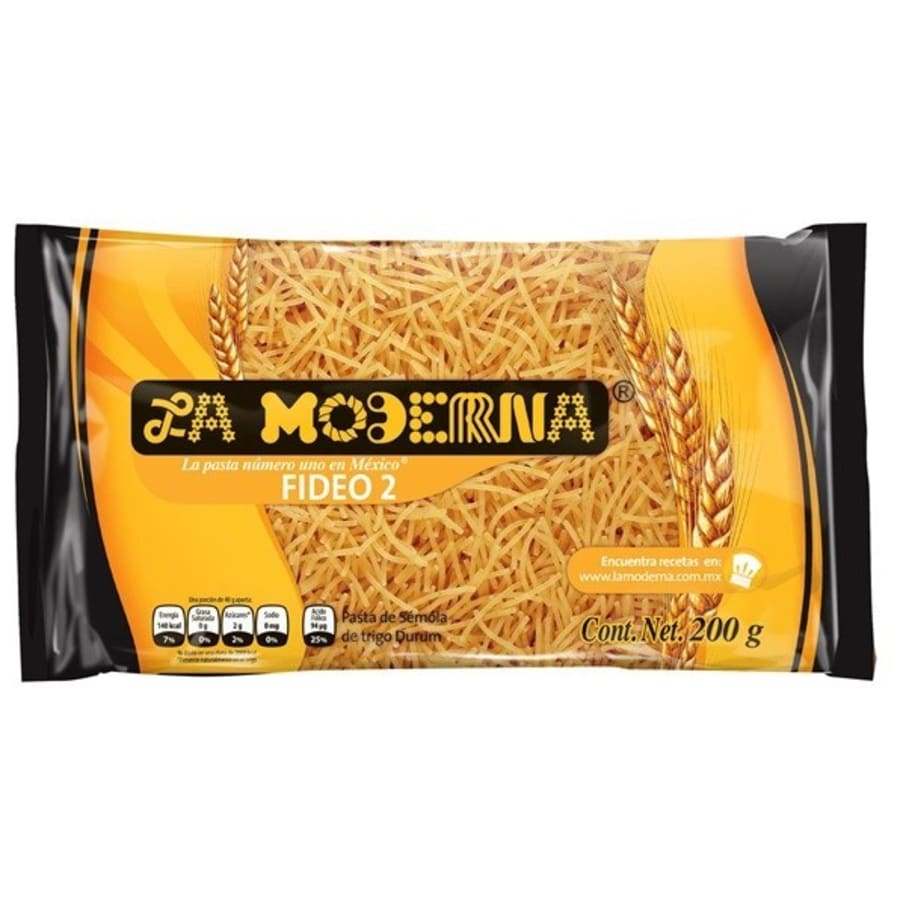 Pasta P/Sopa Fideo 2 La Moderna 200 Gr