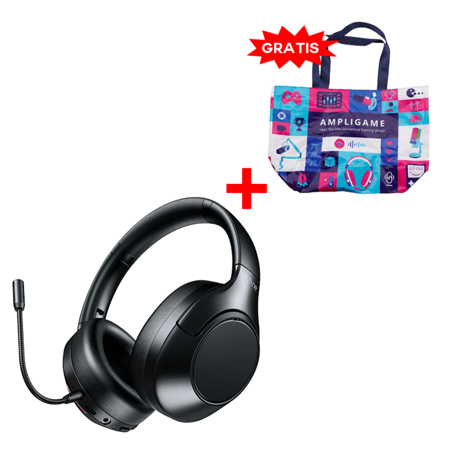 Auriculares Fifine X3 Wireless Black + Bolsa Fifine 2025