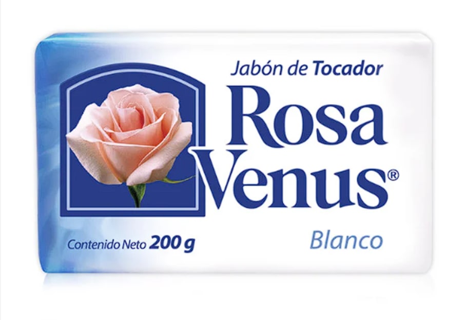 Jabon Rosa Venus Blanco 200 Gr