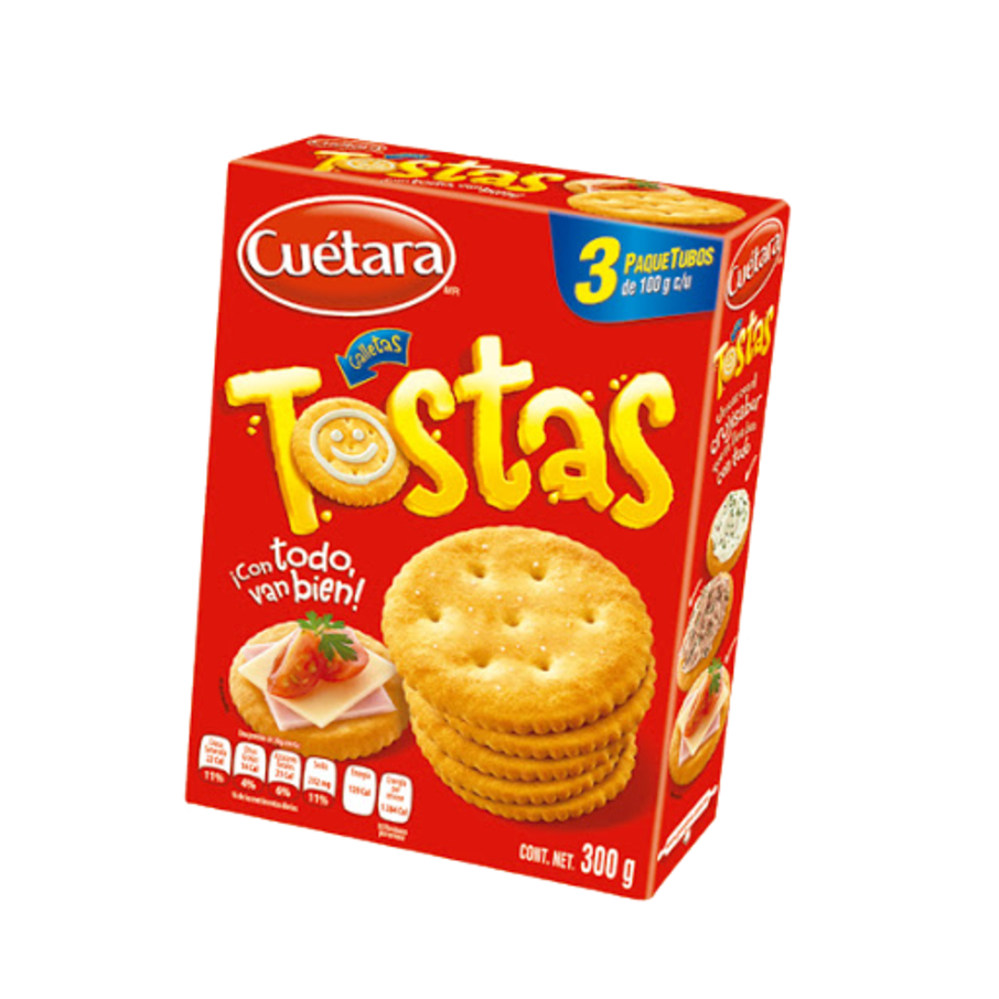 Galletas Cuetara Tostas 300 Gr