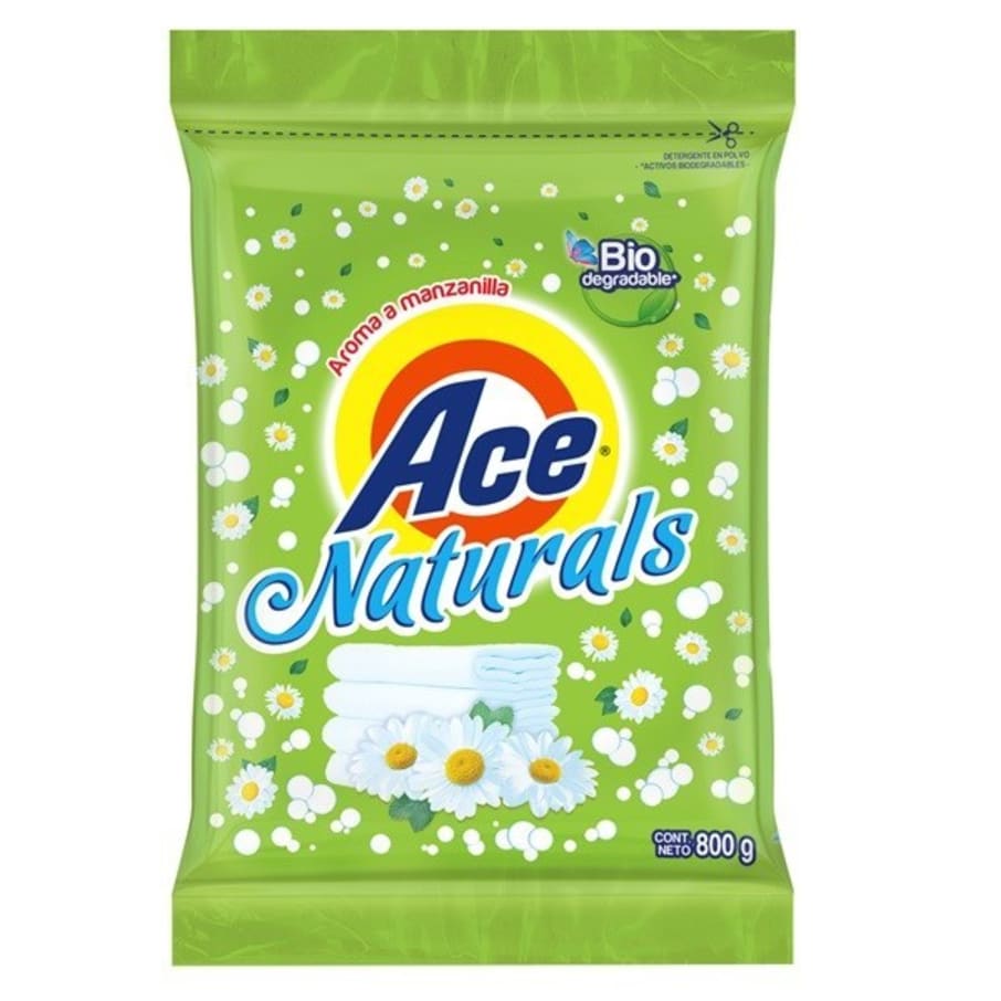 Detergente Ace Naturals 800 Gr