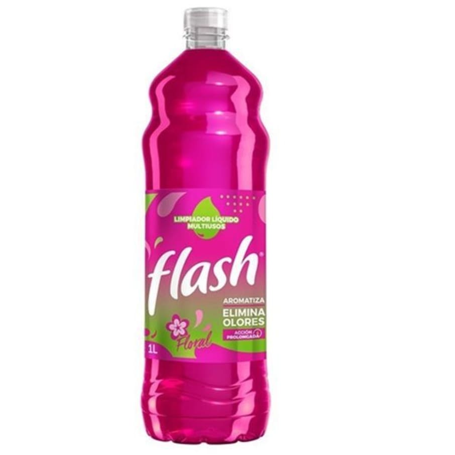 Limpiador Liq. Flash Floral 1 Lt