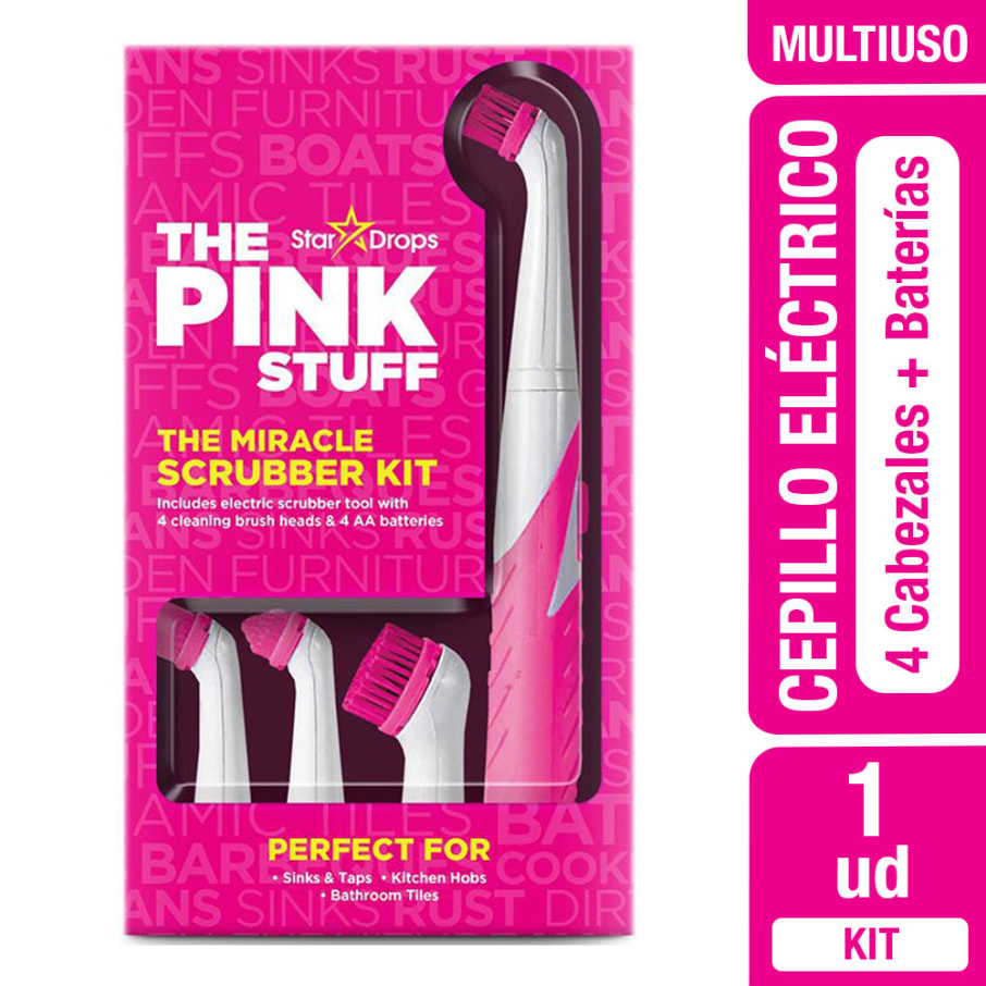 Cepillo Eléctrico Kit Marca The Pink Stuff